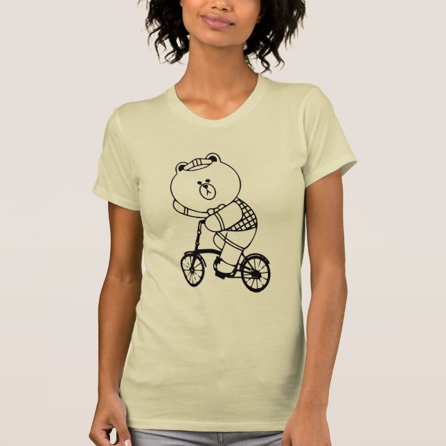 Ligne féminine - Fabriqué pour les villes T-shirt (Devant)