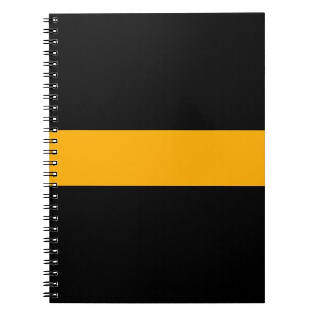 Ligne mince carnet 6,5" d'or d'expédition x 8,75" (Devant)