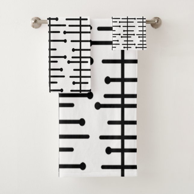 Lignes atomiques blanches (En situation)