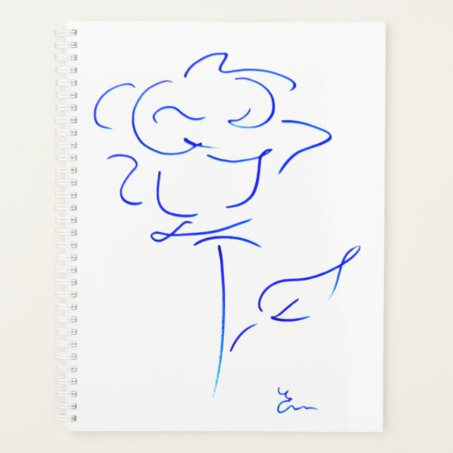 Lignes bleues 4 Agenda (Devant)