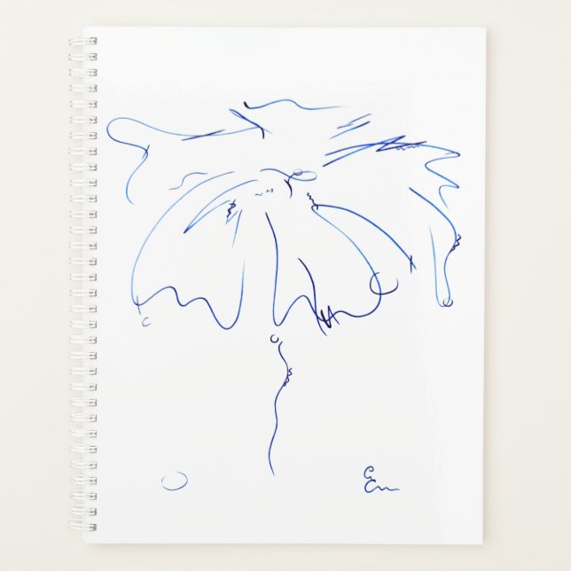 Lignes bleues 5 Agenda (Devant)