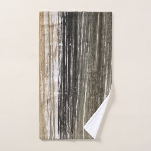 Lignes brunes gris art de peinture abstrait