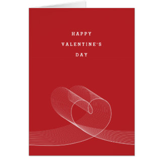 Lignes d'amour dérangées Valentine saluant le