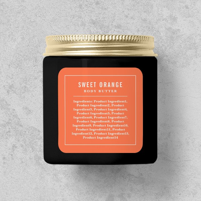 Lignes de bordure blanches Étiquette des éléments  (Créateur téléchargé)