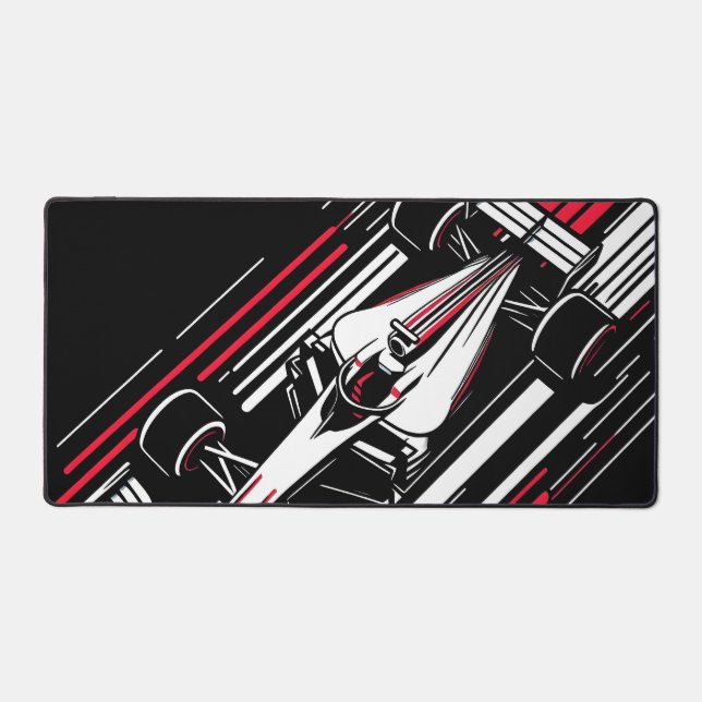 Lignes de vitesse de voiture de course de formule  (Recto)