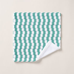 Lignes déroutantes turquoise