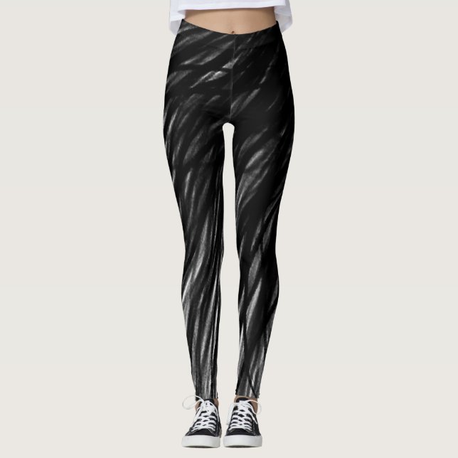 Lignes graphiques - Leggings (Devant)