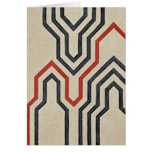 Lignes graphiques orange et bleu (Devant)