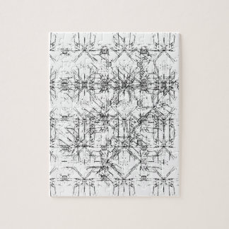 Lignes noires puzzle