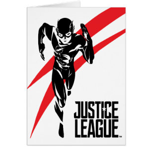 Ligue de Justice   Flash Running Noir Pop Art