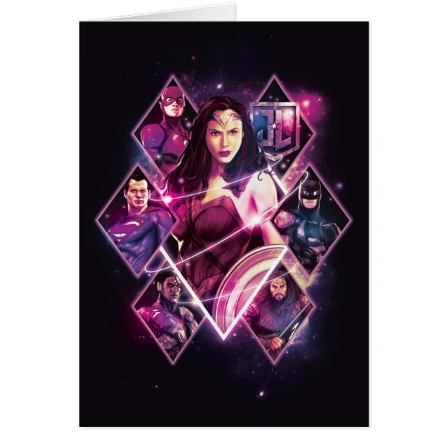 Ligue de Justice | Panneaux de groupe galactique d (Devant)