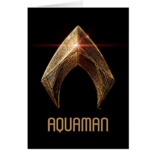 Ligue de Justice   Symbole d'aquaman métallique