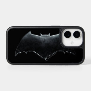 Ligue de Justice   Symbole de batman métallique