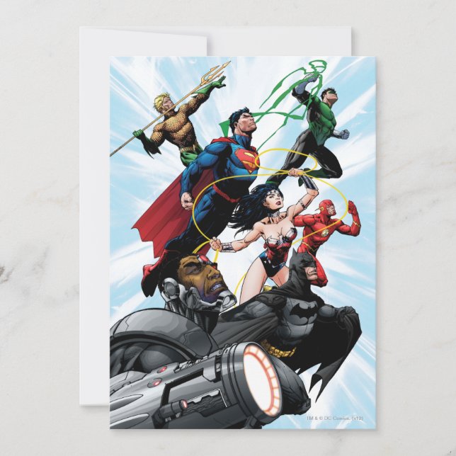 Ligue de la justice - Groupe 1 (Devant)