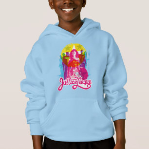 Ligue de la justice  Retro Group & Logo Pop Art