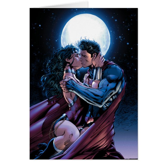Ligue Justice #12 Wonder Woman & Superman Kiss (Devant)