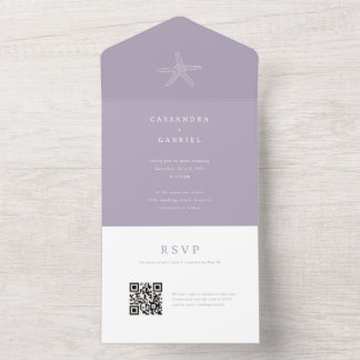 Lihue Faire-part de mariage avec QR Code RSVP