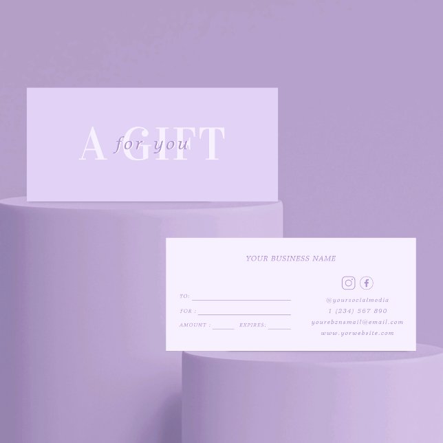 LiIac Lavender un cadeau pour vous certificat de b (Créateur téléchargé)