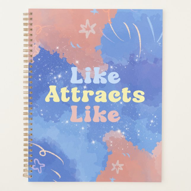 Like attracts Like, Motivational, Positive Quote (Devant)
