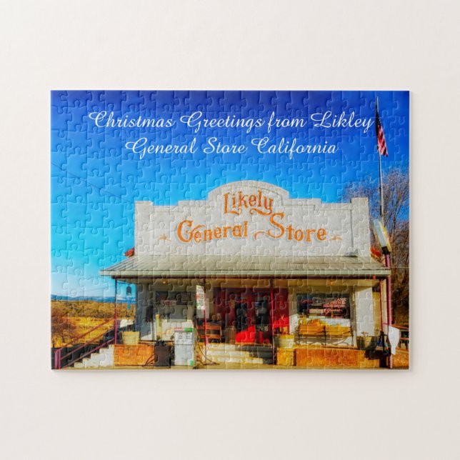 Likley General Store Californie. Jigsaw Puzzle (Horizontal)