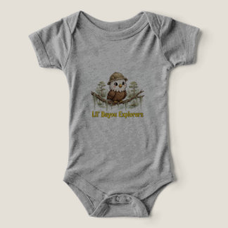 Lil' Bayou Explorers Eagle Baby One Piece