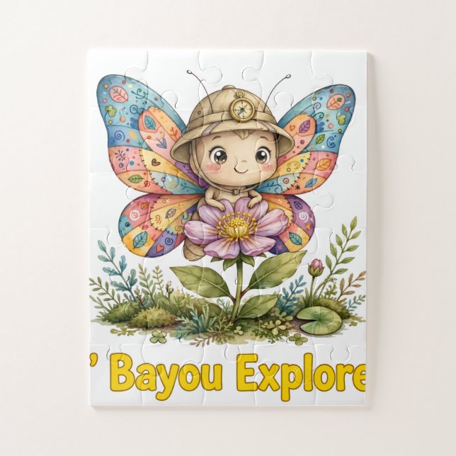 Lil' Bayou Explorers Papillon Puzzle 30 pièces pou (Vertical)