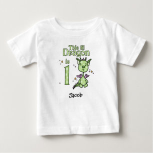 Lil Dragon 1er Anniversaire T-shirt bébé