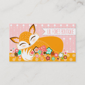 Lil Foxie CUB - cartes de visite faits sur