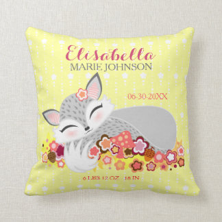 Lil Foxie CUB - coussin fait sur commande de