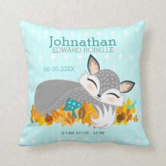 Lil Foxie CUB - coussin fait sur commande de