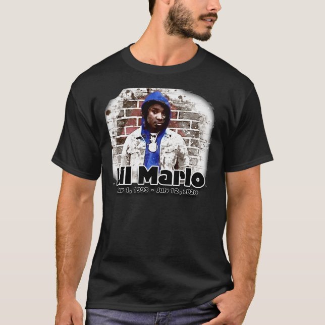 Lil Marlo Tribute RIP Essential T-Shirt (Devant)