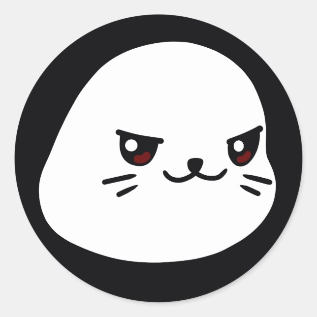 Lil Sappys CUTE MAIS DANGEREUX Sticker (BB) (Devant)