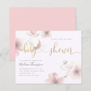 Lilac   Budget Baby shower floral en fleurs de cer