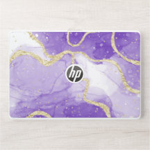 Lilac Couleur violet HP Peaux d'ordinateur portabl