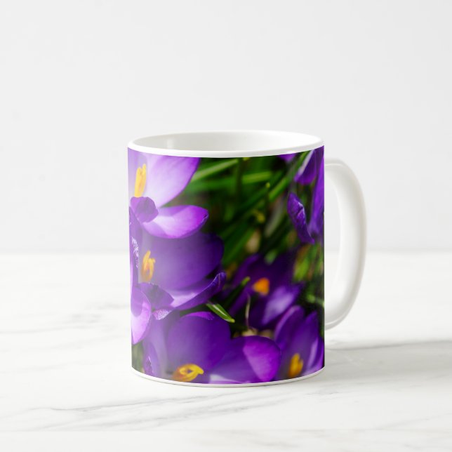Lilac Croque de la Mug de café (Devant droit)