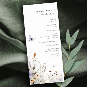 Lilac Fleur sauvage Butterfly Garden Programme