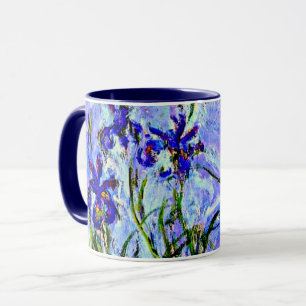 Lilac Irises par Claude Monet Mug