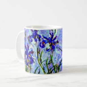 Lilac Irises par Claude Monet Mug