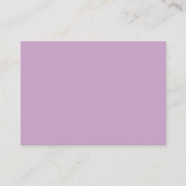 Lilac Mighty Carte de visite (Devant)