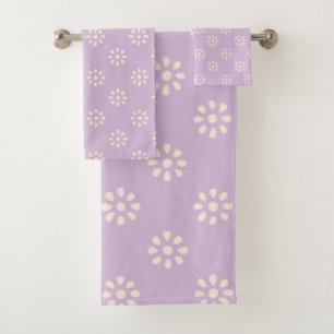 Lilac Purple Flowers Boho Motif esthétique