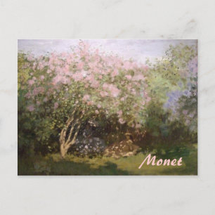 Lilacs impressionnisme par carte postale Monet