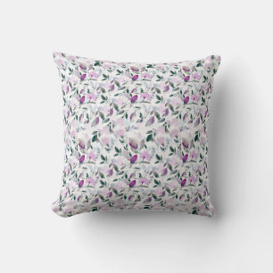 Lilacs & verdure jettent oreiller