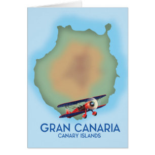 L'île canarienne de Grande Canarie, l'art de l'aff