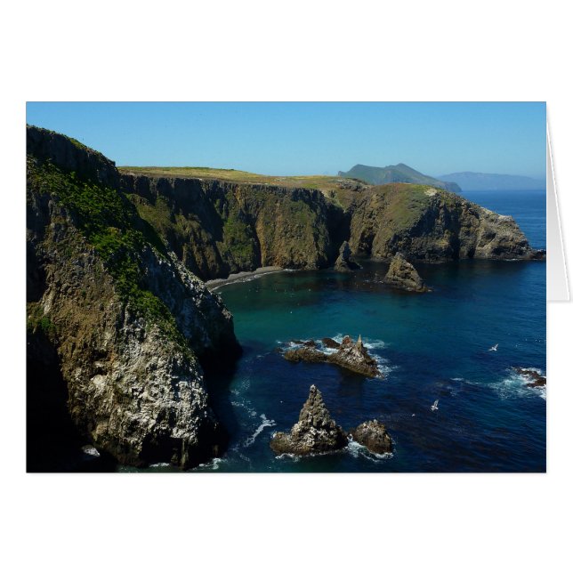L'île d'Anacapa dans le parc national des Channel  (Devant horizontal)