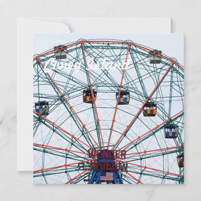 L'île de Coney (Devant)