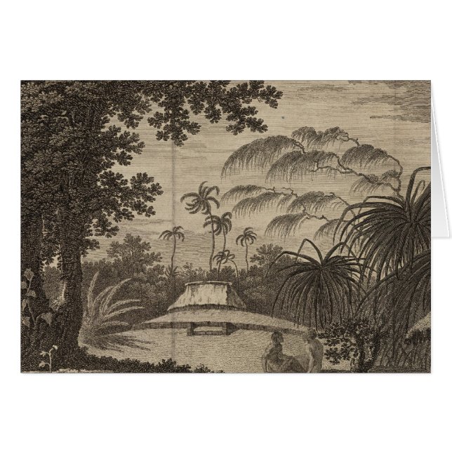 L'île de Tongatapu, Tonga (Devant horizontal)