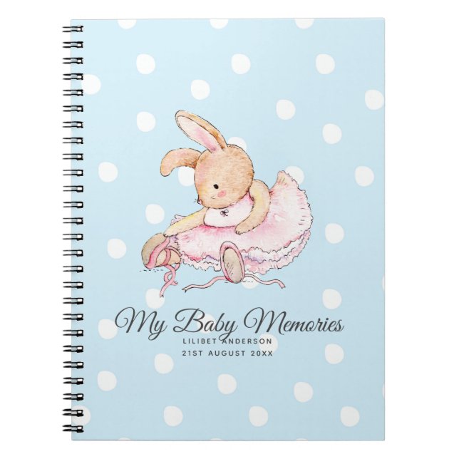 Lilibet Baby Memories Journal Princesse Ballerina (Devant)