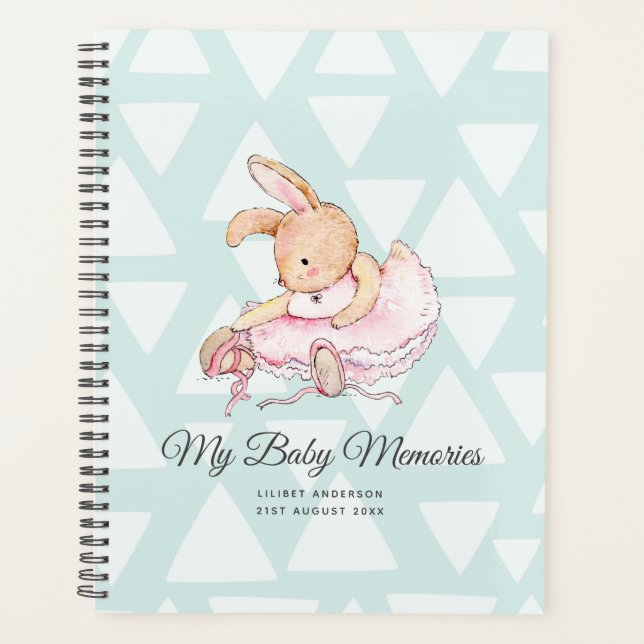 Lilibet Baby Memories Journal Princesse Ballerina (Devant)