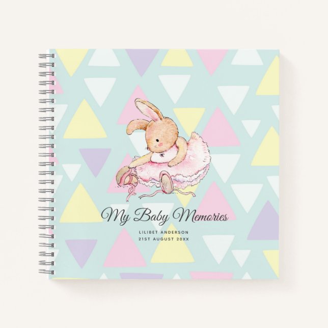 Lilibet Baby Memories Journal Princesse Ballerina (Devant)