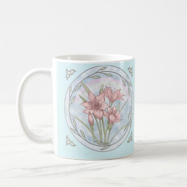 Lilies mug (Gauche)
